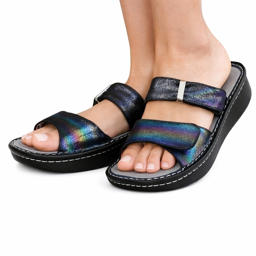 Alegria‎ Rainbow comfort sandals 41